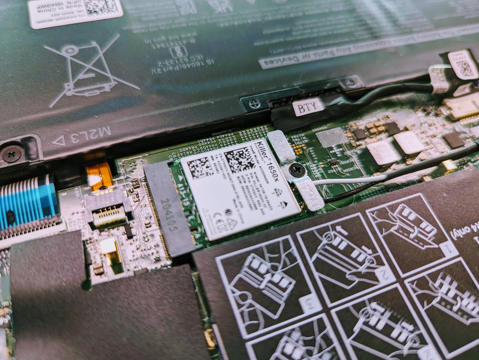 Laptop WiFi module replacement in Stockport