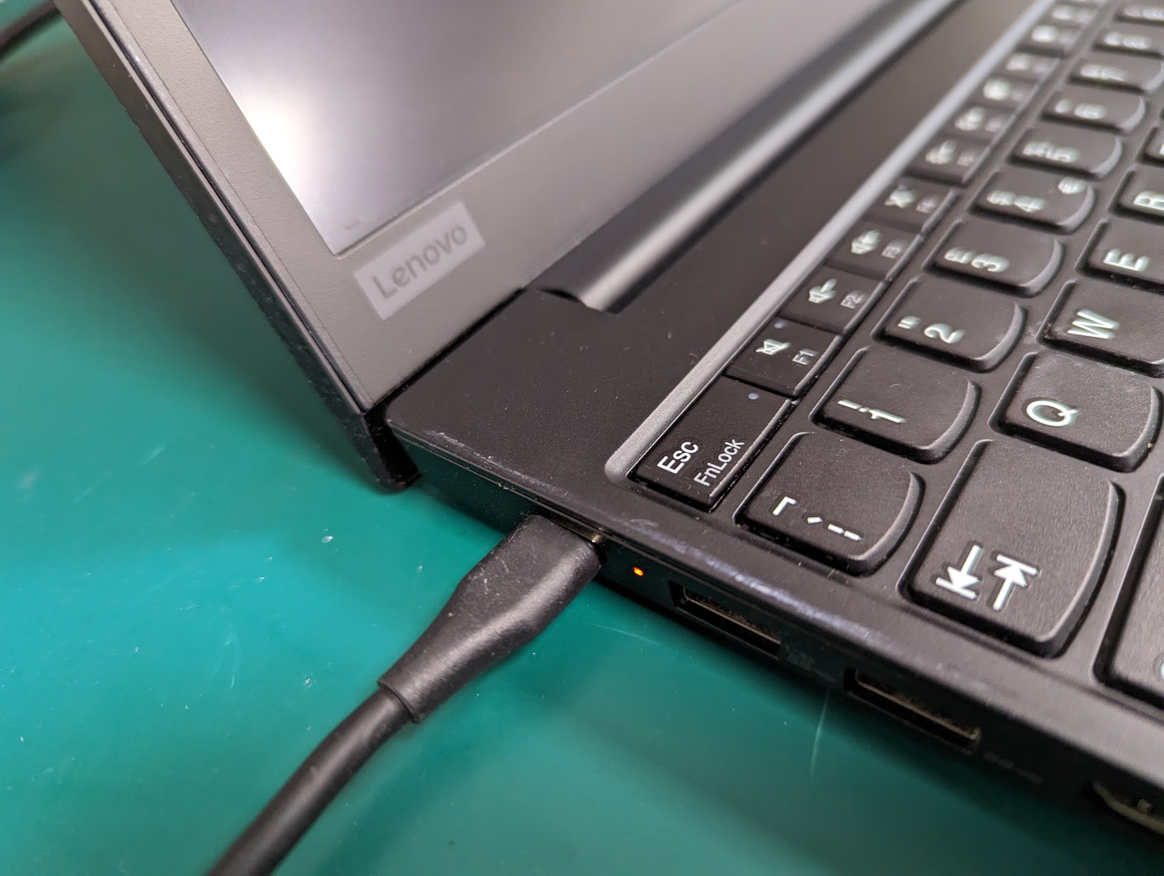 Lenovo USB-C charging port repair in Stockport